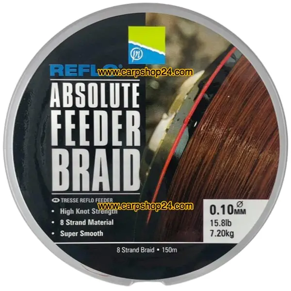 Preston REFLO ABSOLUTE FEEDER BRAID 150m 6 Preston REFLO ABSOLUTE FEEDER BRAID 150m - Afbeelding 6