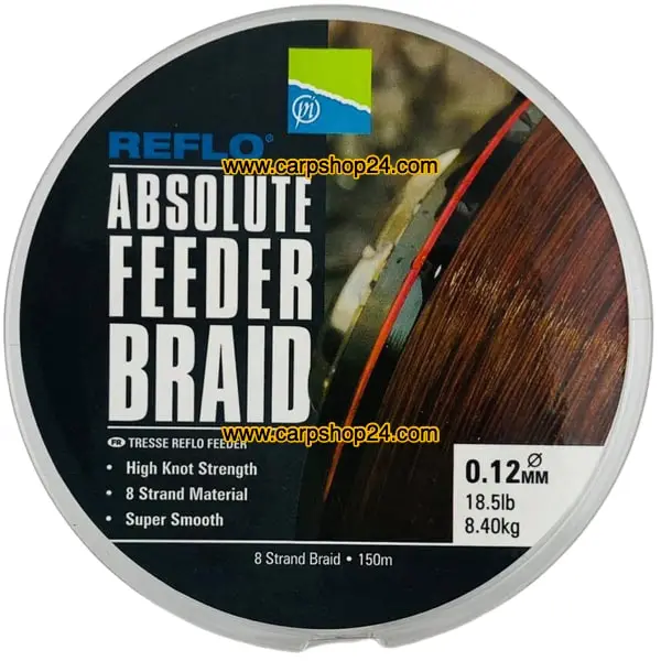 Preston REFLO ABSOLUTE FEEDER BRAID 150m 7 Preston REFLO ABSOLUTE FEEDER BRAID 150m - Afbeelding 7