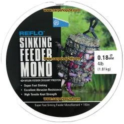 Preston REFLO SINKING FEEDER MONO -Hengels Verkoop Preston Reflo Sinking Feeder Mono Nylon Draad 018mm PSFM18 min
