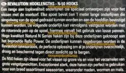 Preston REVALUTION HOOKLENGTHS BARBED 1m N-30 & N-50 - 8 Opties 11 Preston REVALUTION HOOKLENGTHS BARBED 1m N-30 & N-50 - 8 Opties -Hengels Verkoop Preston Revalution Hooklengths 1m Onderlijnen min