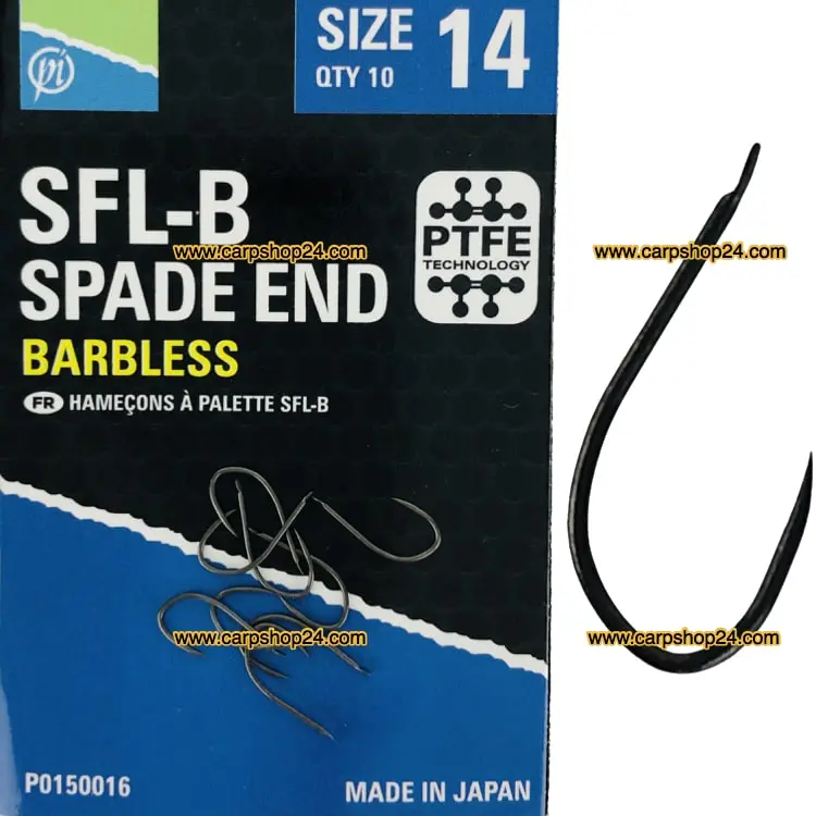 Preston SFL-B SPADE END BARBLESS 1 Preston SFL-B SPADE END BARBLESS