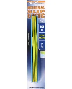 Preston SLIP ELASTIC 5m - 7 Opties -Hengels Verkoop Preston Slip Elastic Volle Elastiek 5m 16 2mm Extra Yellow Geel min