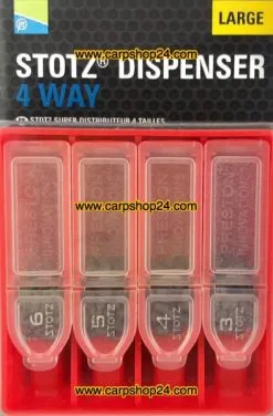 Preston STOTZ DISPENSER -Hengels Verkoop Preston Stotz Dispensers Lood Large 4 Way P0220024 min