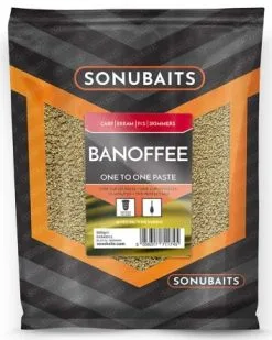 Sonubaits ONE TO ONE PASTE 500g -Hengels Verkoop Sonubaits One to one paste banoffee S1840013 min