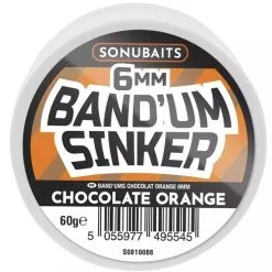 Sonubaits BAND'UM SINKERS 6mm, 8mm, 10mm -Hengels Verkoop Sonubaits Band Um Sinker Chocolate Orange 6mm S0810088 min