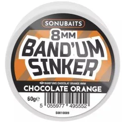 Sonubaits BAND'UM SINKERS 6mm, 8mm, 10mm -Hengels Verkoop Sonubaits Band Um Sinker Chocolate Orange 8mm S0810089 min
