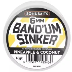 Sonubaits BAND'UM SINKERS 6mm, 8mm, 10mm -Hengels Verkoop Sonubaits Band Um Sinker Pineapple Coconut 6mm S0810082 min