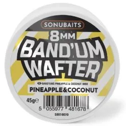 Sonubaits BAND'UM WAFTER 6mm, 8mm, 10mm -Hengels Verkoop Sonubaits Band Um Wafter 8mm Pineapple Coconut S0810070 min