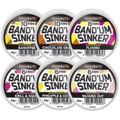 Sonubaits BAND'UM SINKERS 6mm, 8mm, 10mm