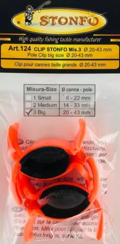 STONFO POLE CLIP -Hengels Verkoop Stonfo Pole Clip Big 124 min