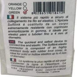 STONFO ELASTIC CONNECTORS -Hengels Verkoop Stonfo Softlink Max Connector 4mm 687 Beschrijving min