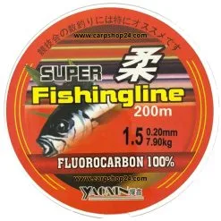 SUPER FISHING LINE FLUOROCARBON 200m -Hengels Verkoop Super fishing line fluorocarbon 020mm 15 min min