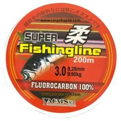 SUPER FISHING LINE FLUOROCARBON 200m -Hengels Verkoop Super fishing line fluorocarbon 028mm 30 min min