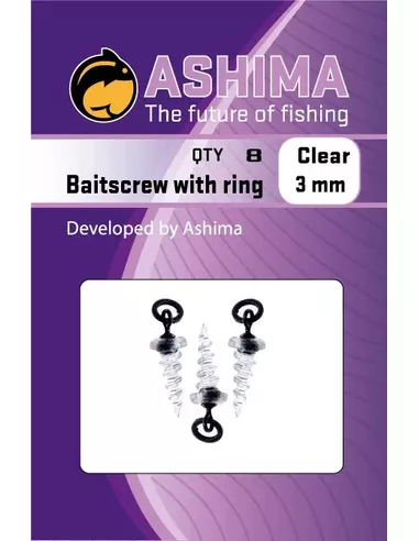 Ashima Baitscrew With 3mm Ring 1 Ashima Baitscrew With 3mm Ring