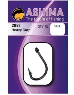Ashima C887 Heavy Carp Barbed Hook