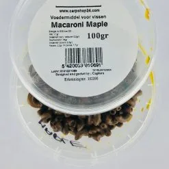 Carpshop24 MACARONI / SWEET PASTE ELBOWS 100g - COLORED & FLAVOURED -Hengels Verkoop carpshop24 macaroni sweet paste maple bruin elbows min