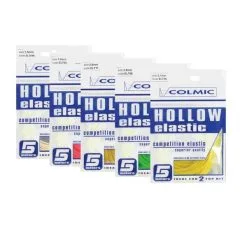 Colmic HOLLOW ELASTIC 5m -Hengels Verkoop colmic hollow elastic wit witvis viselastiek 15mm 5m elt04a 600x