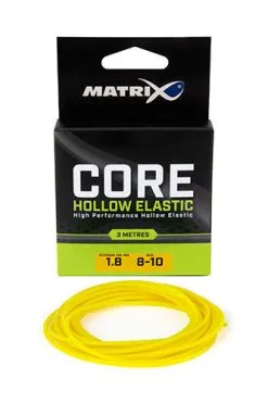 Matrix CORE HOLLOW ELASTIC 3m - 6 Opties -Hengels Verkoop core hollow elastic 3m 18mm 8 10size