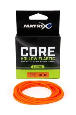 Matrix CORE HOLLOW ELASTIC 3m - 6 Opties -Hengels Verkoop core hollow elastic 3m 21mm 10 12size