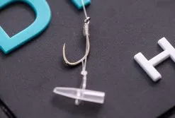 Drennan CARP PUSHSTOPS BARBLESS HOOKLENGTHS 6" - 15cm -Hengels Verkoop drennan Carp Pushstops barbless Hook 2 min