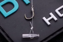 Drennan POWER PUSHSTOPS BARBLESS HOOKLENGTHS 6" - 15cm -Hengels Verkoop drennan Power Pushtops barbless hooklengths onderlijnen 4 min