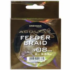 Drennan ACOLYTE FEEDER BRAID 0.08mm - 150m