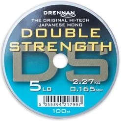 Drennan DOUBLE STRENGTH 100m -Hengels Verkoop drennan double strength 100m nylon 5lb 0165mm min