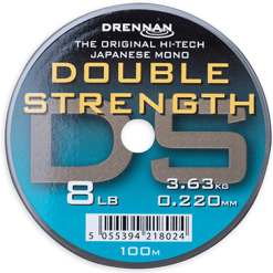 Drennan DOUBLE STRENGTH 100m -Hengels Verkoop drennan double strength 100m nylon 8lb 0220mm min