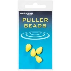 Drennan PULLER BEADS -Hengels Verkoop drennan puller beads yellow 1 min