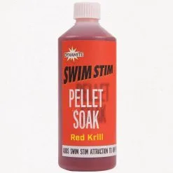 DYNAMITE BAITS SWIM STIM PELLET SOAK 500ml -Hengels Verkoop dynamite baits swim stim pellet soak red krill 500ml min