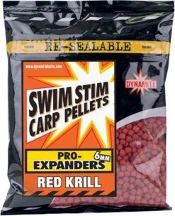 DYNAMITE BAITS SWIM STIM PRO EXPANDERS 350g -Hengels Verkoop dynamite baits swim stim pro expanders red krill 6mm18.50.25 min