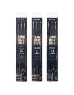 ESP Camo Hair Rig Gripper Barbed 3x