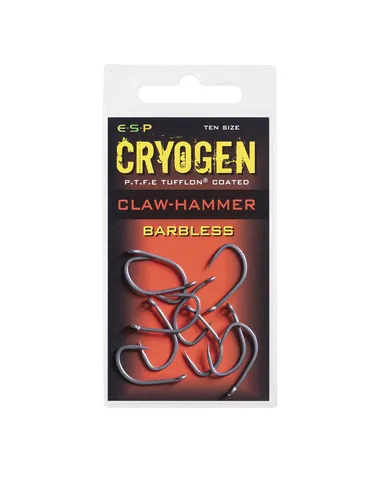ESP Cryogen Claw-Hammer Barbless 1 ESP Cryogen Claw-Hammer Barbless