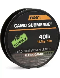 FOX Edges Camo Submerge Lead Free Woven Leader
