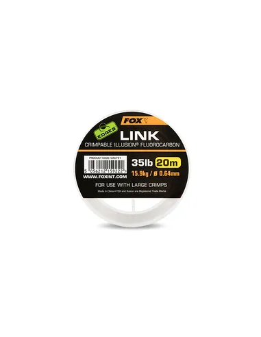 Fox Edges Link Crimpable Fluorocarbon 1 Fox Edges Link Crimpable Fluorocarbon