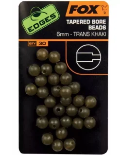 Fox Edges Tapered Bore Beads