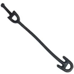 Fun Fishing ATTACHE LIGNE LATEX (LATEX CONNECTOR) - WINDER ANCHOR -Hengels Verkoop fun fishing attache ligne latex tuigenelastiek lijnclips winder anchor min