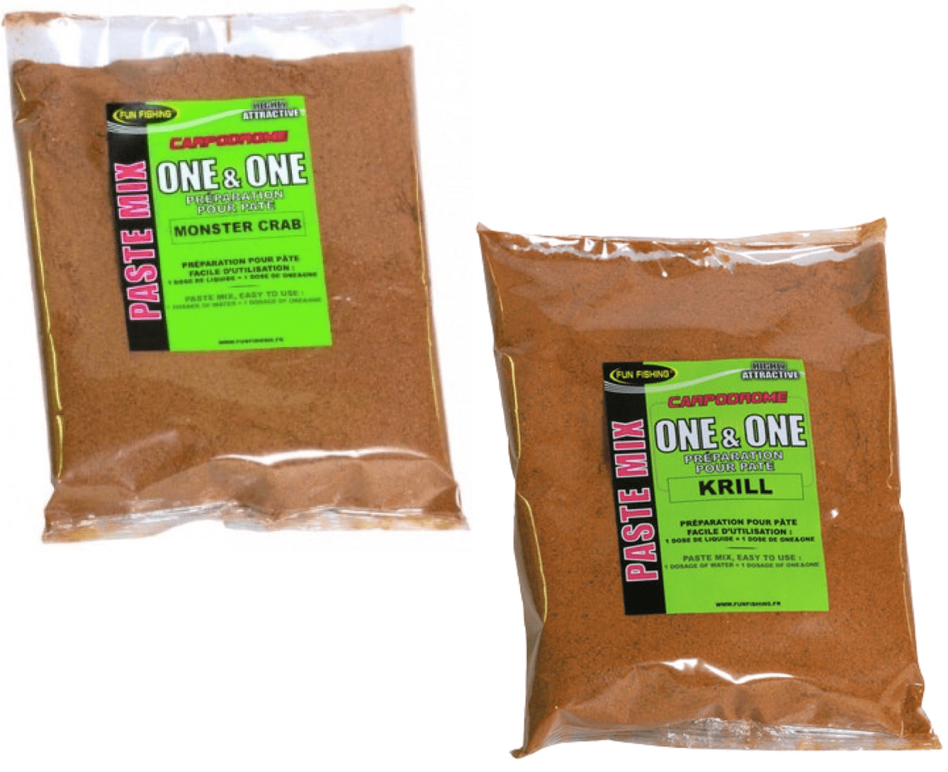 Fun Fishing ONE & ONE - 500g - Préparation Pour Pâte 1 Fun Fishing ONE & ONE - 500g - Préparation Pour Pâte