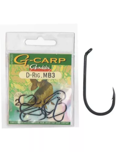 Gamakatsu G-Carp D-Rig MB3 Hook 1 Gamakatsu G-Carp D-Rig MB3 Hook