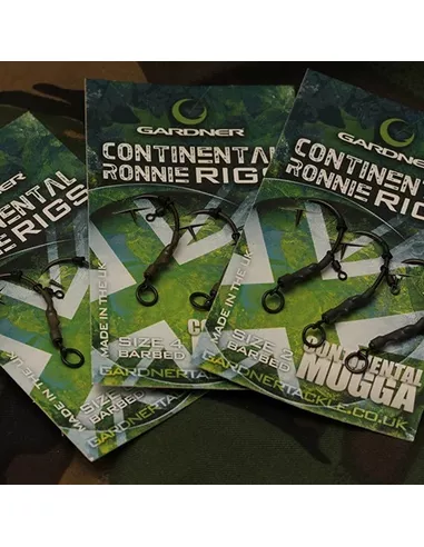 Gardner Continental Ronnie Rigs 3x 2 Gardner Continental Ronnie Rigs 3x - Afbeelding 2