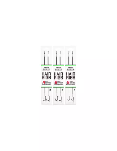 Korda Basix Hair Rig Wide Gape 1 Korda Basix Hair Rig Wide Gape