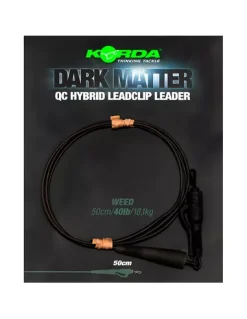 Korda Dark Matter 50cm QC Hybrid Leadclip Leader