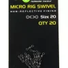 Korda Micro Rig Swivel - 20 Pcs
