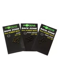 Korda Safe Zone 4mm Rubber Bead - 25 St