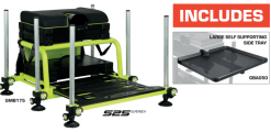 Matrix S25 LIME SEATBOX + SELF SUPPORTING SIDE TRAY