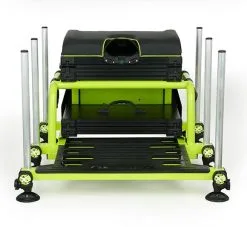 Matrix S25 SUPERBOX LIME EDITION -Hengels Verkoop matrix s25 Superbox seatbox lime edition zitkist GMB175 1 min
