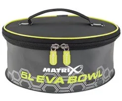 Matrix EVA BOWL WITH ZIP LID - 2 Opties -Hengels Verkoop matrix 5l bowl with zip lid GLU120 min