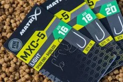 Matrix MXC-5 LIGHT SPAD END BARBLESS - 3 Opties -Hengels Verkoop mxc 5 in use 3