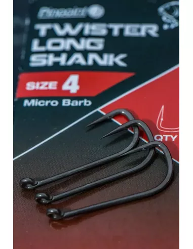 Nash Pinpoint Twister Long Shank 1 Nash Pinpoint Twister Long Shank