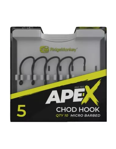 Ridge Monkey RM-Tec Ape-X Chod Hook 1 Ridge Monkey RM-Tec Ape-X Chod Hook